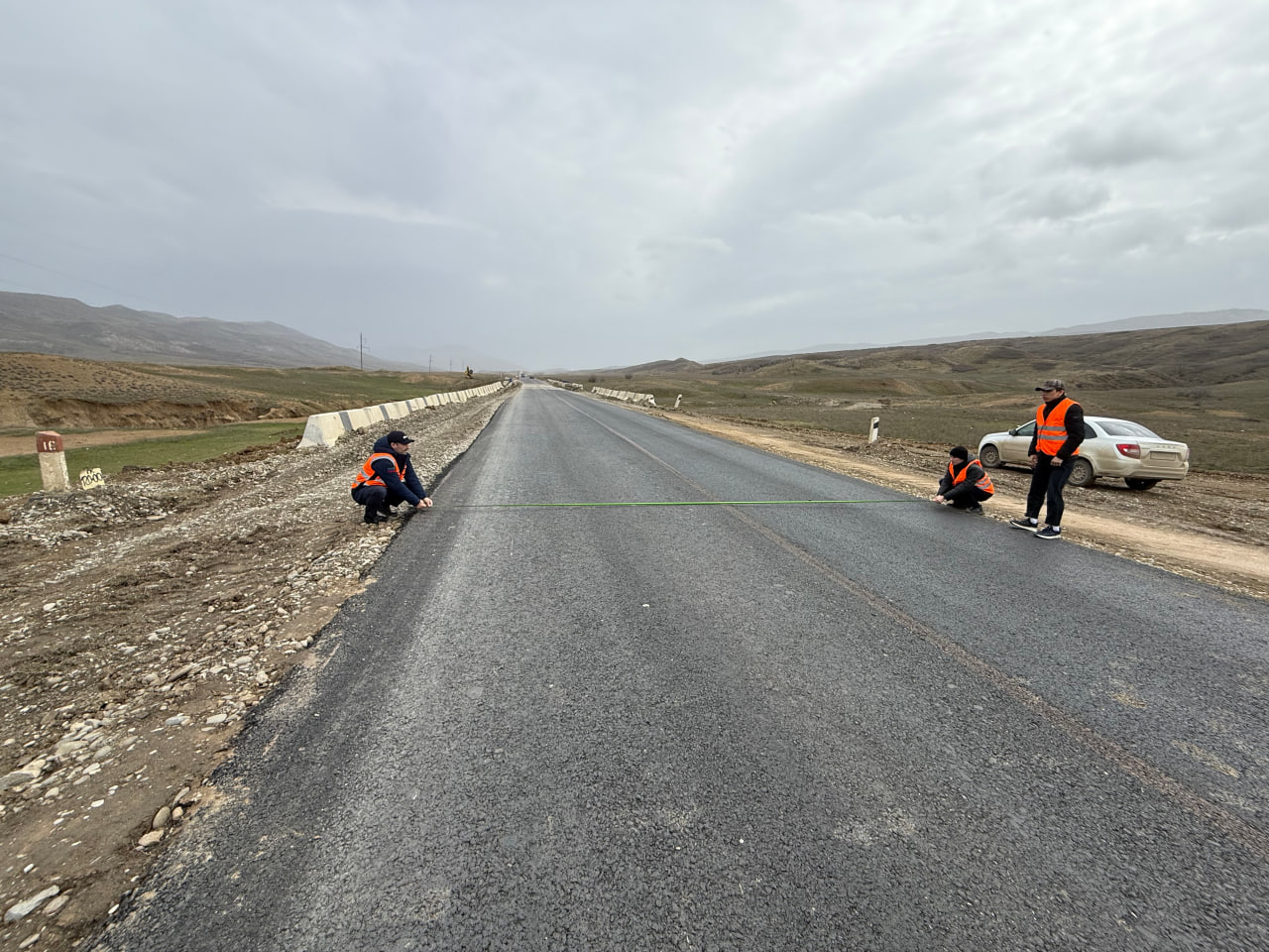 Студенты АДК ознакомились с ремонтом трассы Буйнакск – Кизилюрт